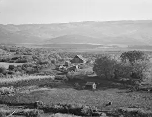 Squaw Valley farm, 640 acres, with sixty in tillable land... Gem County, Idaho, 1939. Creator: Dorothea Lange