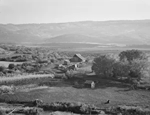 Yard Gallery: Squaw Valley farm, 640 acres, with sixty in tillable land... Gem County, Idaho, 1939