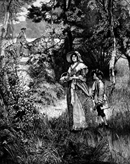 P Naumann Prints: The Squire - by Edgar Bundy, 1895. Creator: P Naumann