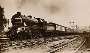 Continental Gallery: The S.R. Dover Boat Train, Hauled by Sir Gawain A King Arthur Type Locomotive, c1930
