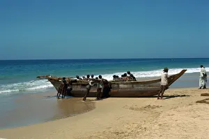 Sri Lankan boat. Artist: CM Dixon