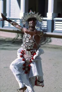 Sri Lankan dancer. Artist: CM Dixon