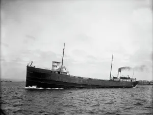 Freighter Prints: S.S. Briton, between 1900 and 1910. Creator: Unknown