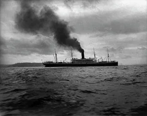 Transparency Prints: S.S. Dakota, broadside, between 1890 and 1910. Creator: Unknown