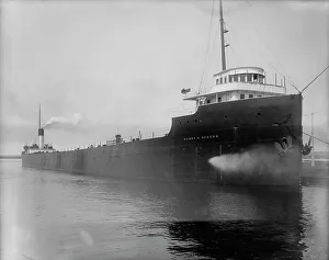 Freighter Prints: S.S. Henry H. Rogers, between 1906 and 1910. Creator: Unknown