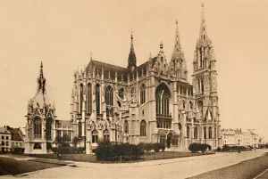 Ostende Prints: SS. Peter and Paul Church, c1928