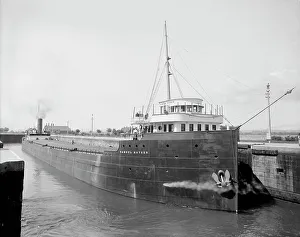 Freighter Prints: S.S. Samuel Mather, (1908?). Creator: Unknown