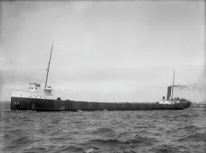 Freighter Prints: S.S. William E. Reis, between 1900 and 1910. Creator: Unknown