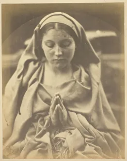 Pious Prints: St. Agnes, 1864 / 65. Creator: Julia Margaret Cameron