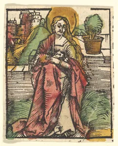 St. Agnes (copy), after 1512. Creator: Unknown