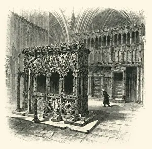 Cella Prints: St. Albans Shrine, c1870