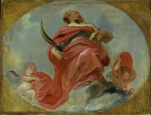 Flemish School Prints: St. Albert of Louvain, 1620. Creator: Peter Paul Rubens