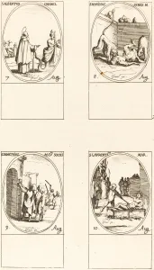 Martyrs Prints: St. Albert of Sicliy, Carmelite; St. Marinus; St. Demetrius and Companions; St. Lauren