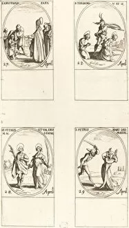 Simon Collection: St. Anastasius; St. Theodora; Sts. Vitalis and Valeria; St. Peter Martyr