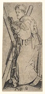 St. Andrew, ca. 1435-1491. Creator: Martin Schongauer