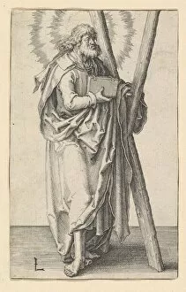 Disciple Gallery: St. Andrew, ca. 1510. Creator: Lucas van Leyden