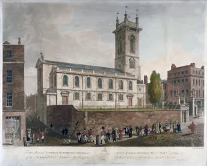 John Chessell Prints: St Andrew Holborn, London, 1804. Artist: Frederick Christian Lewis