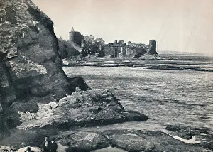 St Andrews Prints: St. Andrews - The Castle, Seen from the South-East, 1895
