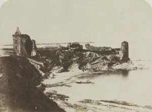 David Octavius Hill British Prints: St. Andrews Castle, from the Southeast, 1846. Creator: David Octavius Hill (British