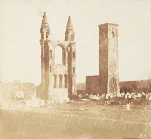 Adamson Hill And Gallery: St. Andrews Cathedral, 1843-47. Creators: David Octavius Hill, Robert Adamson