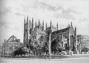 George Street Prints: St. Andrews Cathedral, c1900. Creator: Unknown