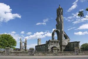 St Andrews Cathedral and St Rules Tower, Fife, Scotland, 2009