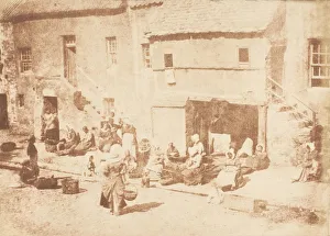 Basketry Prints: St. Andrews. North Street, Fishergate, 1843-47. Creators: David Octavius Hill