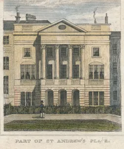 Nash Collection: Part of St. Andrews Place, 19th century. Creator: Unknown
