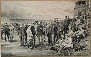 Brush Prints: St. Andrews: Surviving Open Championship, 1905. Artist: Brown, James Michael (1843-1947)