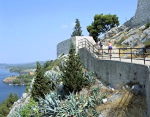 Dalmatia Prints: St Annes Venetian Fortress, Sibenik, Croatia
