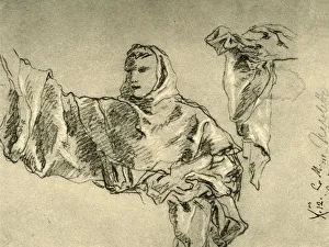 St. Anthony of Padua, c1755, (1928). Artist: Giovanni Battista Tiepolo St. Anthony of Padua, c1755, (1928). Artist: Giovanni Battista Tiepolo
