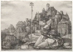 1471 1528 Prints: St. Anthony Reading, 1519. Creator: Albrecht Dürer (German, 1471-1528)