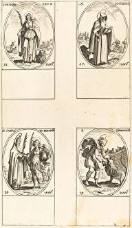 Antony Of Thebes Gallery: St. Anthony; St. Prisca; St. Germanicus; Sts. Fabian and Sebastian