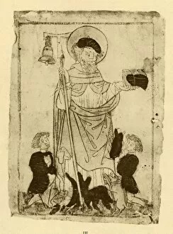 Antony Of Thebes Gallery: St. Antony The Hermit, 1915. Creator: Unknown