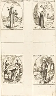 Anthony Of Padua St Gallery: St. Barnabas, Apostle; St. Honofrius; St. Anthony of Padua; St. Basil the Great