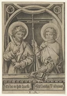 Disciple Gallery: St. Bartholomew and St. Philip, from The Apostles, 1435-1503