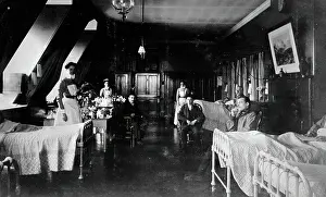 1908 Prints: St Bartholomew's Hospital, London: Faith ward