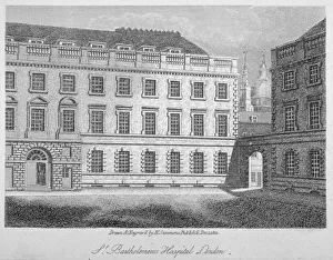 St Bartholomews Hospital, Smithfield, City of London, 1812. Artist: H Simmons