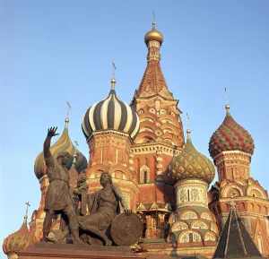 St Basils Cathedral domes, 16th century