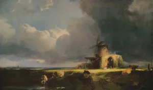 Horizon Prints: St. Benets Abbey, on the Bure, c1854. Artist: Henry Bright