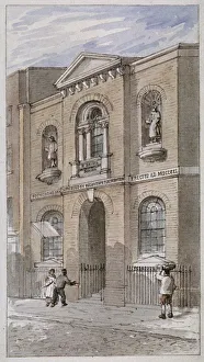 James Findlay Prints: St Brides Schools, Bride Lane, City of London, 1840. Artist: James Findlay