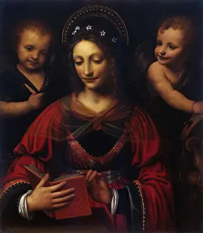 Catherine Prints: St Catherine, 1529. Creator: Bernardino Luini