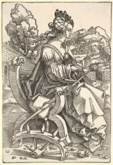 Baldung Grien Hans Gallery: St. Catherine, ca. 1505. Creator: Hans Baldung