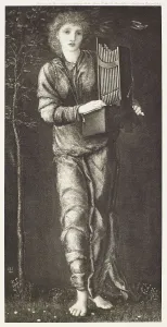 St Cecile Prints: St Cecilia, c1870s, (1900). Creator: Unknown