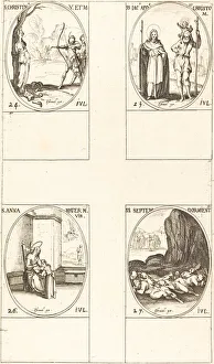 St. Christina; St. James, Apostle, and St. Christopher; St. Anne; Seven Sleepers of E St. Christina; St. James, Apostle, and St. Christopher; St. Anne; Seven Sleepers of E