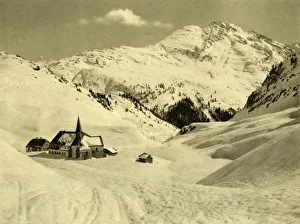 Ski Resort Prints: St Christoph am Arlberg, Austria, c1935. Creator: Unknown