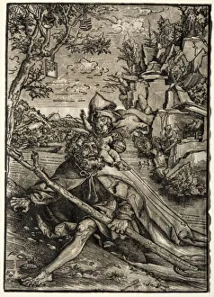 St. Christopher, c. 1509. Creator: Lucas Cranach (German, 1472-1553)