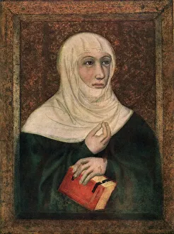 Clare Prints: St Clara, 1365-1367 (1955). Artist: Master Theodoric