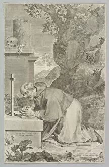 Supplication Gallery: St. Claude, 1664. Creator: Claude Mellan
