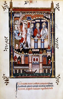 St Denis in chains, 1317
